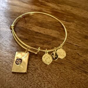 Alex and Ani Harry Potter Acceptance Letter Charm Bangle